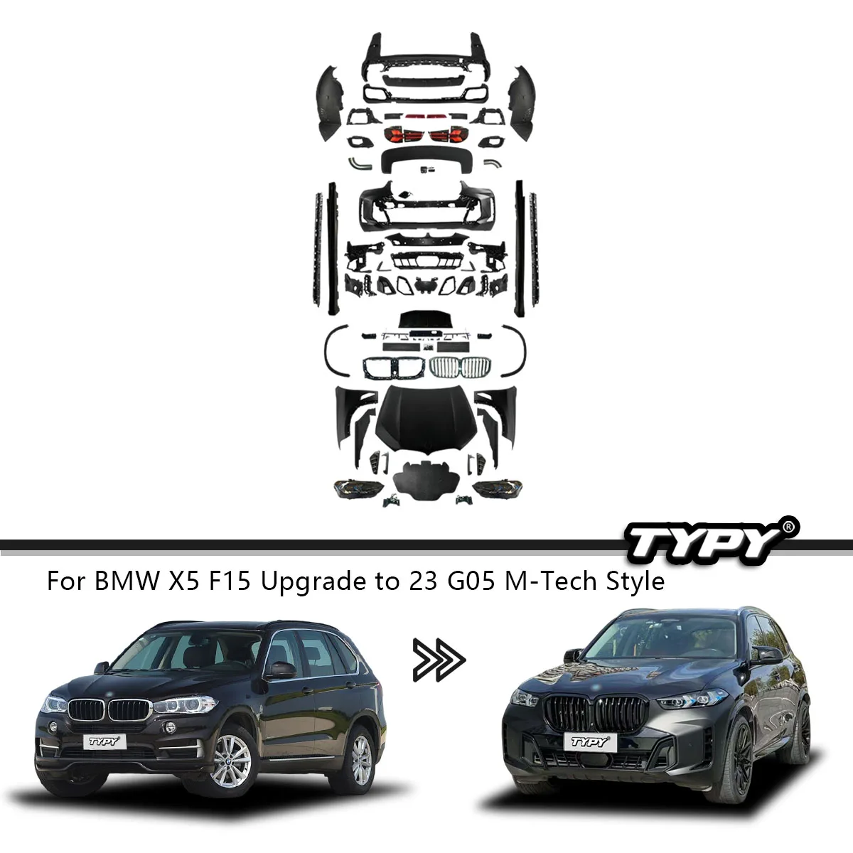 Tech Accessories Designer - BMW X5 F15 14-18용 신형 디자인