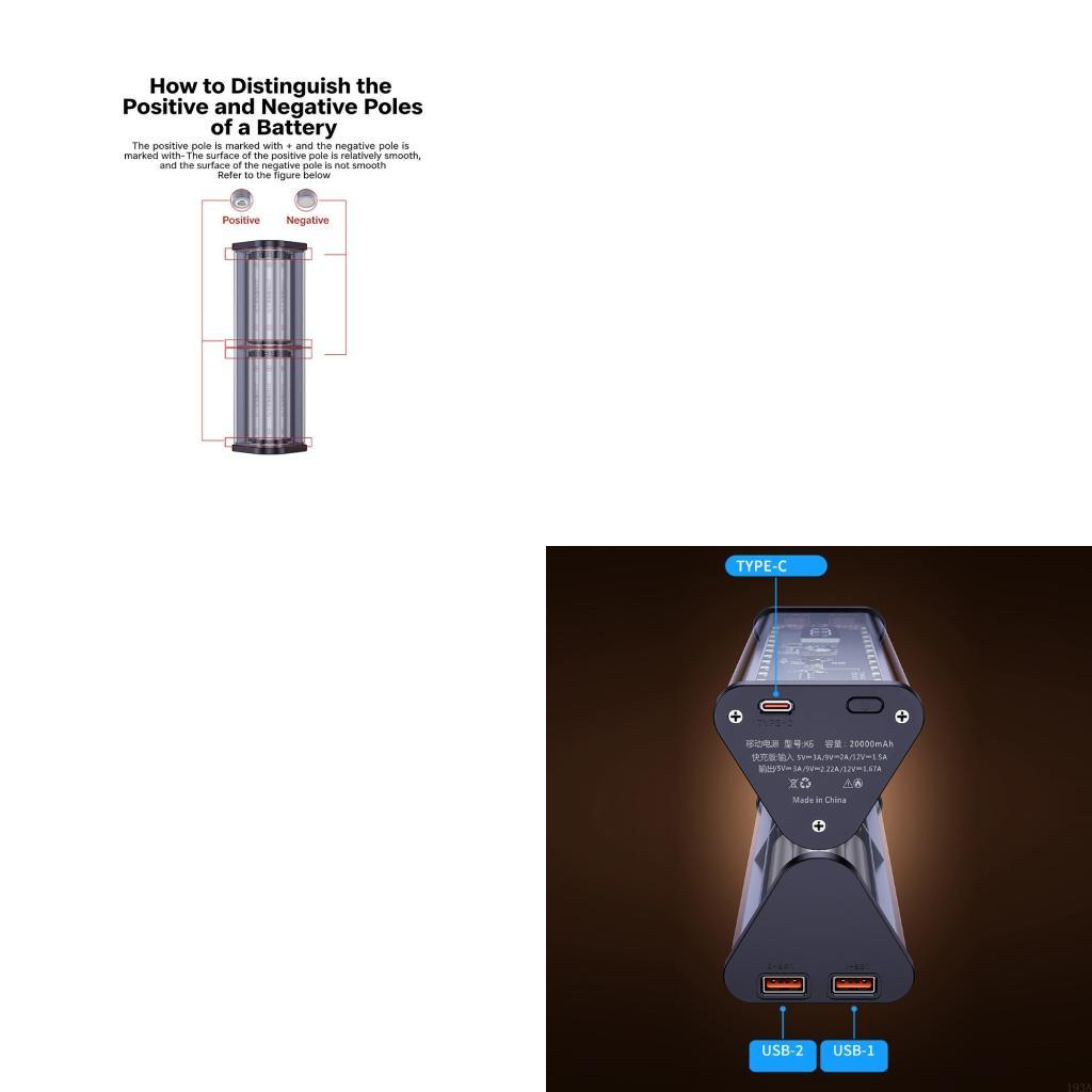 Tech Accessories Designer - 193A Clear View DIY 21700 배터리
