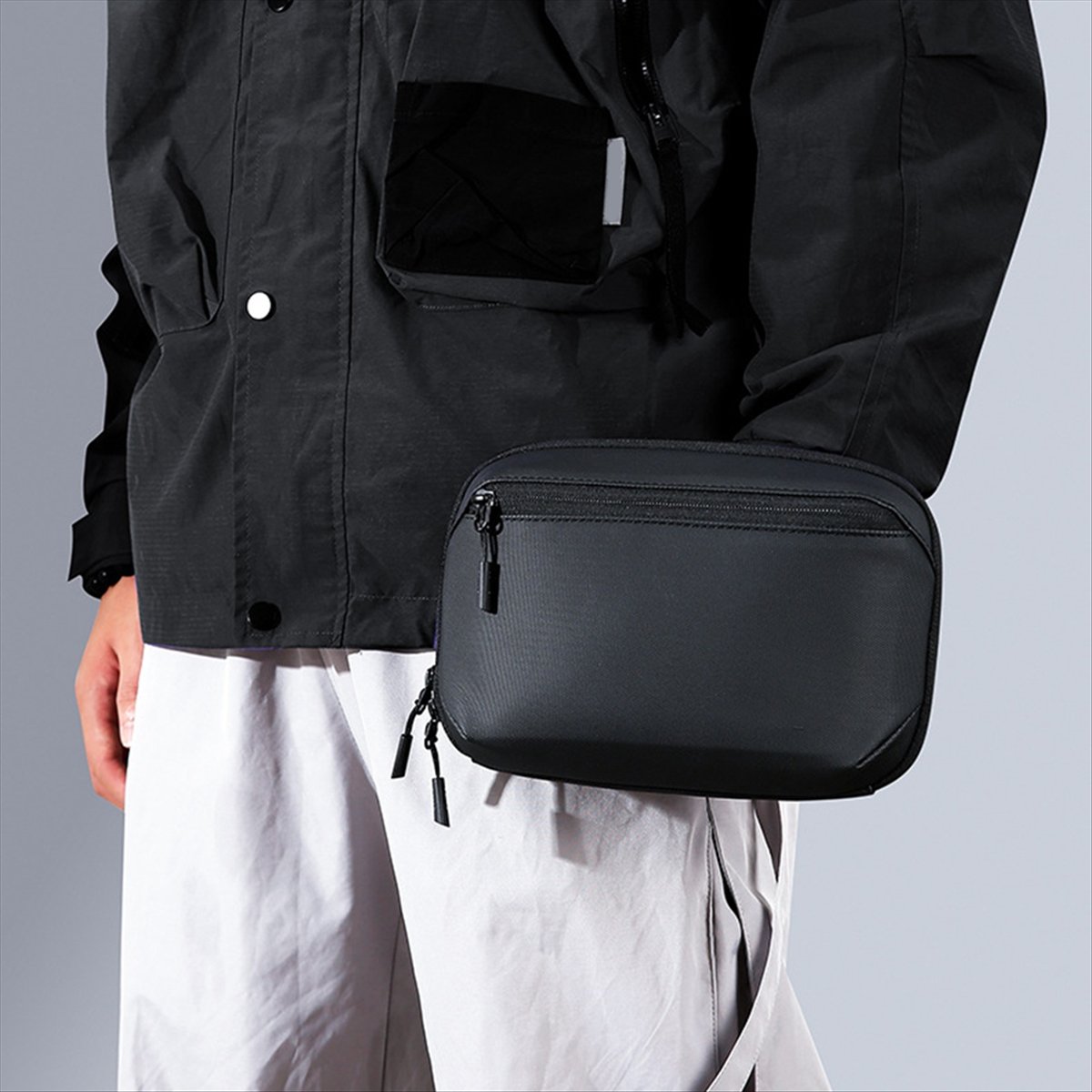 ☶ ❈ ＊ ♥ AC1579-방수 기술 파우치 다층 정리 - Tech Accessories Travel Organizer Pouch 리뷰 및 가격