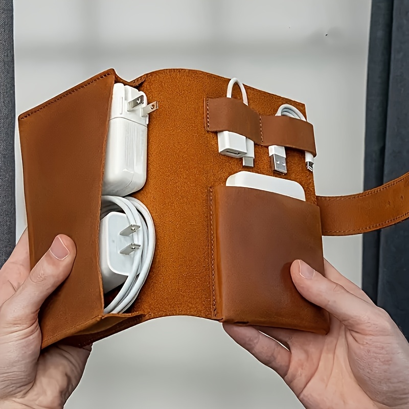 1개 PU 가죽 다중 수납 정리함-휴대용 기술 학교 액 - Tech Accessories Designer 리뷰 및 가격