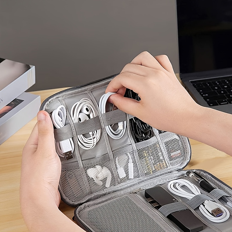 1개입 여행용 케이블 정리 케이스, 다중 포켓 전자 액 - Tech Accessories Travel Organizer Pouch 리뷰 및 가격