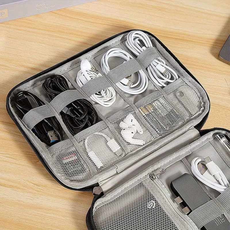 휴대용 전자 액세서리 보관 가방 1개, 다중 포켓 여행 - Tech Accessories Travel Organizer Pouch 리뷰 및 가격