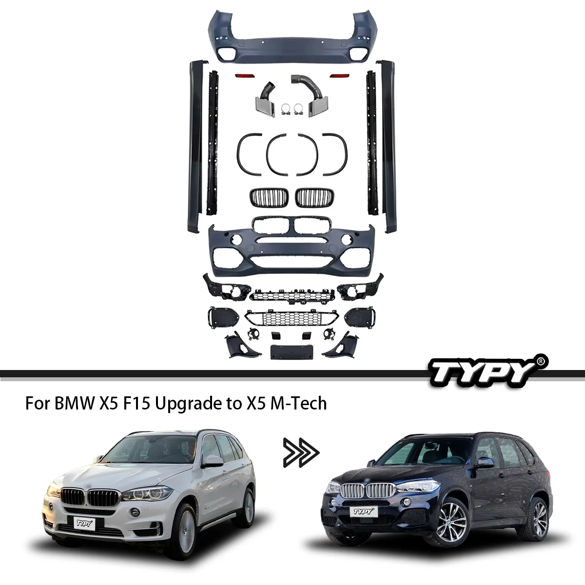 BMW X5 F15 2013-2018 개조용 X5 M- - Tech Accessories Designer 리뷰 및 가격