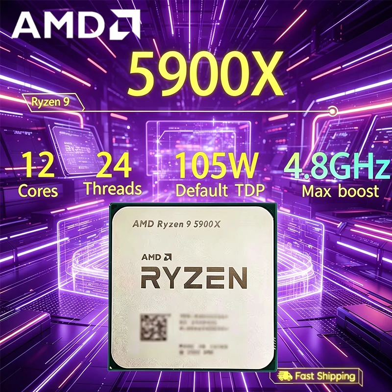 AMD Ryzen 9 5900X R9 5900X 3.7 - Amd Cpu Ryzen 9 리뷰 및 가격
