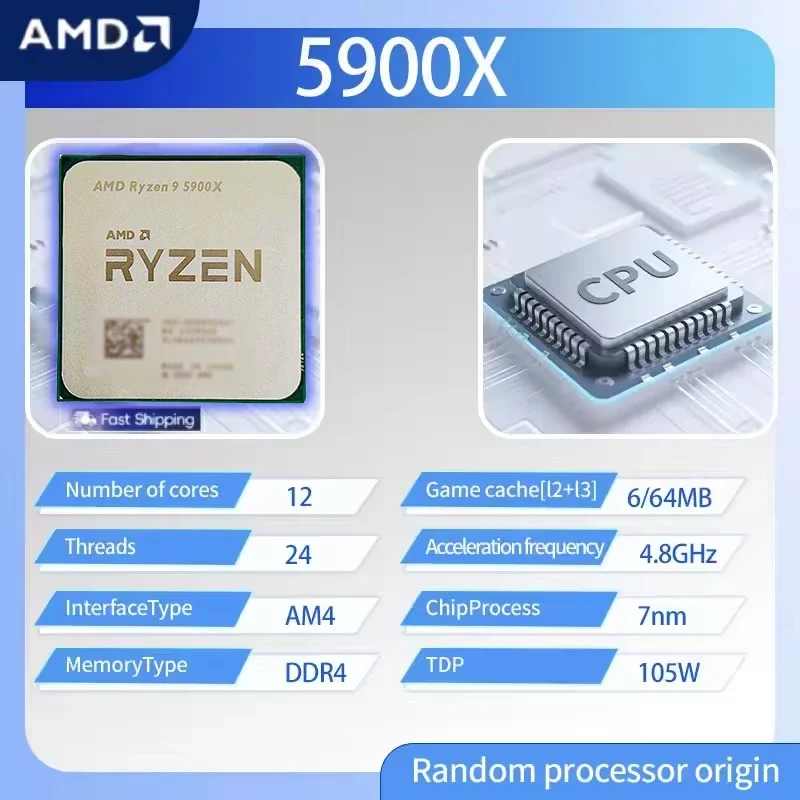 AMD Ryzen 9 5900X R9 5900X 3.7 - Amd Cpu Ryzen 9 리뷰 및 가격